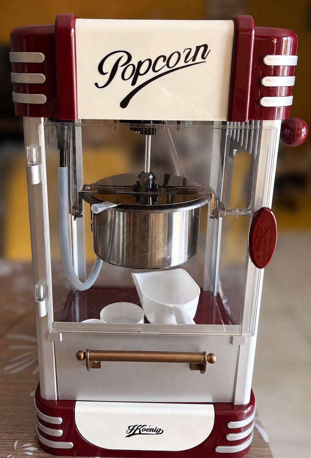 Machine à popcorn, Enlèvement, Comme neuf