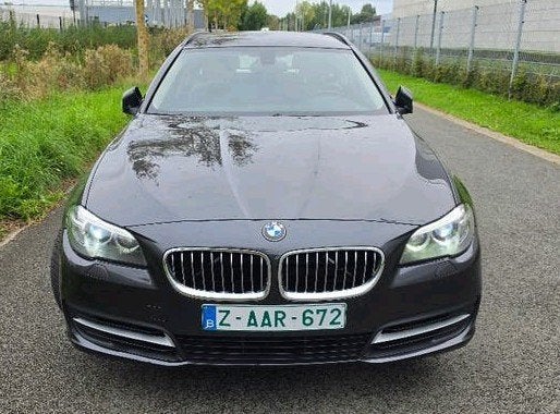 Bmw 518 dA 07/2016 * 150 ch * 153 km * Automatique* Cuir, Autos, Cuir, 118 g/km, Entreprise, 0 kg