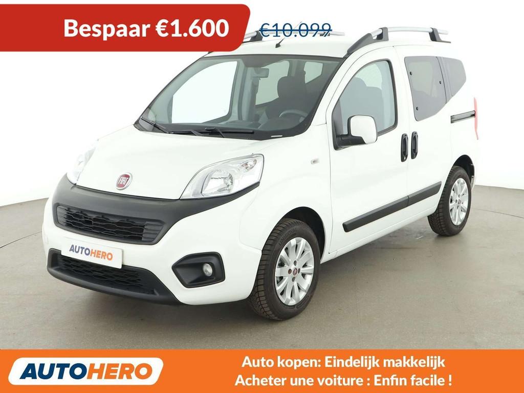 Fiat Qubo 1.4 Lounge (bj 2019), Auto's, Fiat, Te koop, Qubo, ABS, Airbags, Airconditioning, Bluetooth, Boordcomputer, Centrale vergrendeling