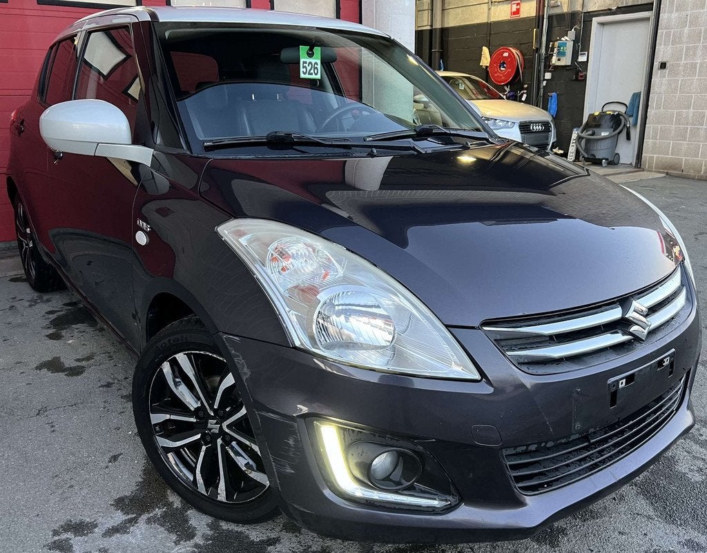 Suzuki Swift 1.3 DDiS GL + CLIM + JANTES ALU (bj 2015), Zwart, Alcantara, 5 deurs, 55 kW