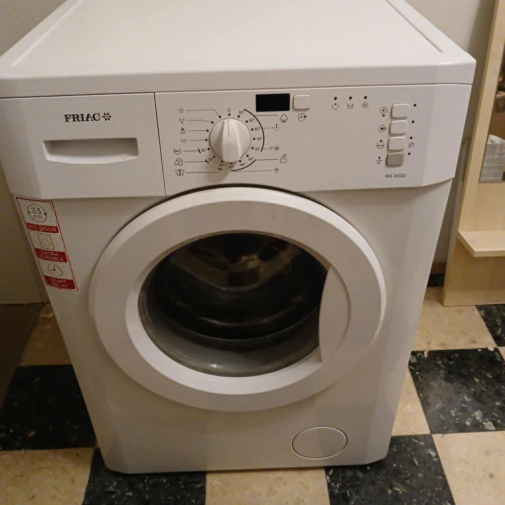 WASMACHINE FRIAC WIT, Electroménager, Lave-linge, 4 à 6 kg, Enlèvement, Utilisé