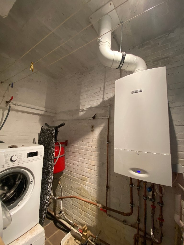 Condensatieketel Bosch 3000W + thermostaat, Enlèvement, Comme neuf, Gaz naturel, 3 à 5 ans