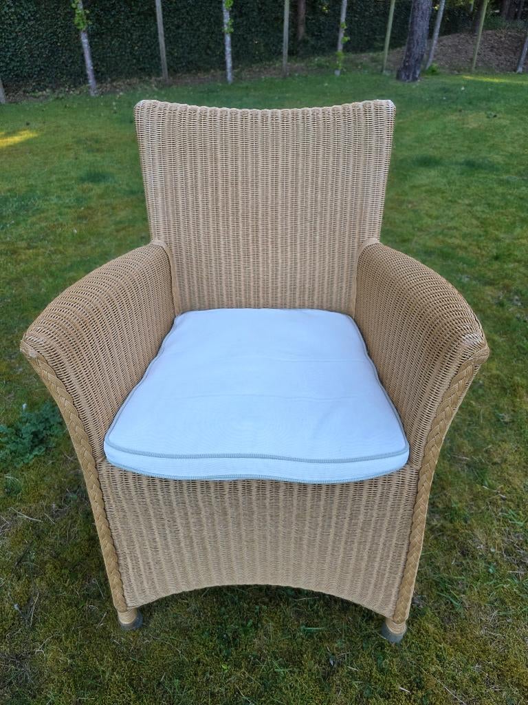 8 stuks rotan of rieten stoelen met leuning, Enlèvement, Utilisé, Bois, Cinq, Six Chaises ou plus