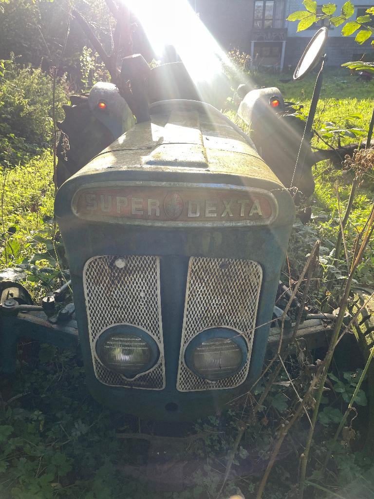 Fordson Super Dexta 09C(1963)Gesigneerd J.Thomas - Papieren, Ophalen of Verzenden