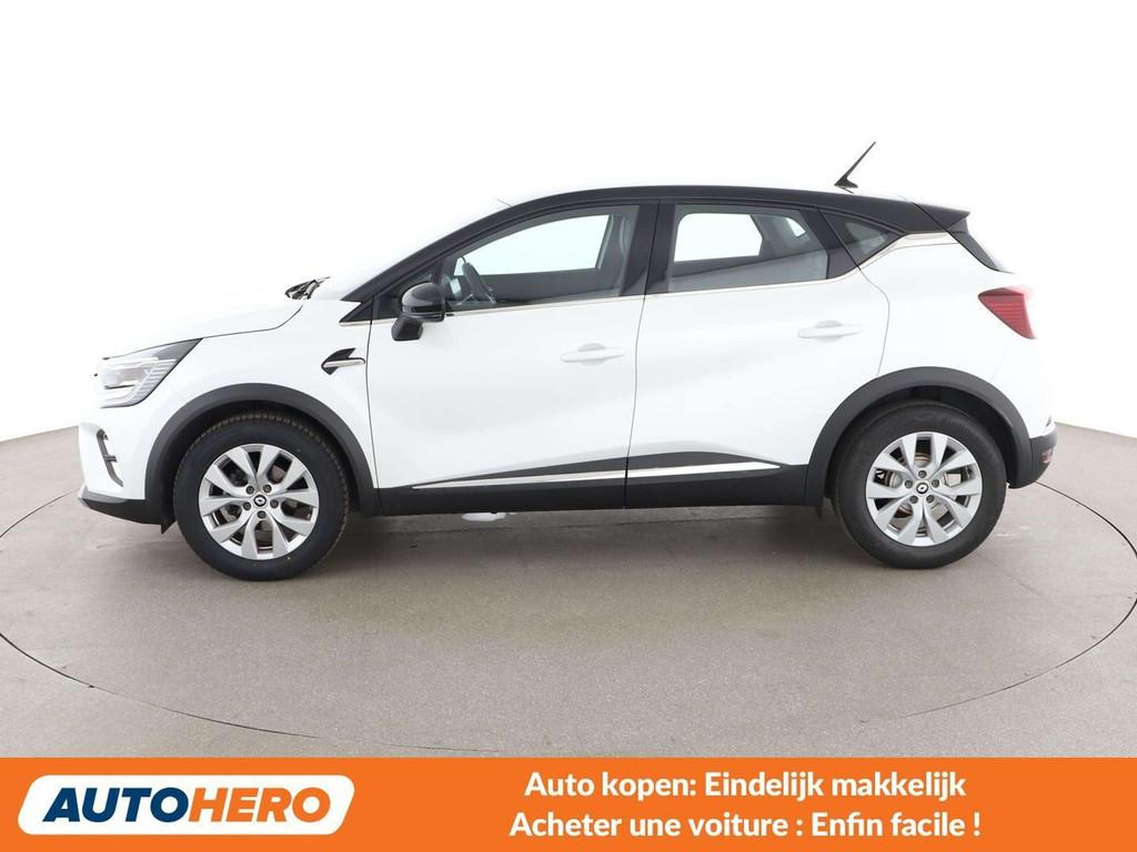 Renault Captur 1.3 TCe Intens (bj 2022, automaat), Auto's, Renault, Gebruikt, Wit, 5 zetels, 5 deurs