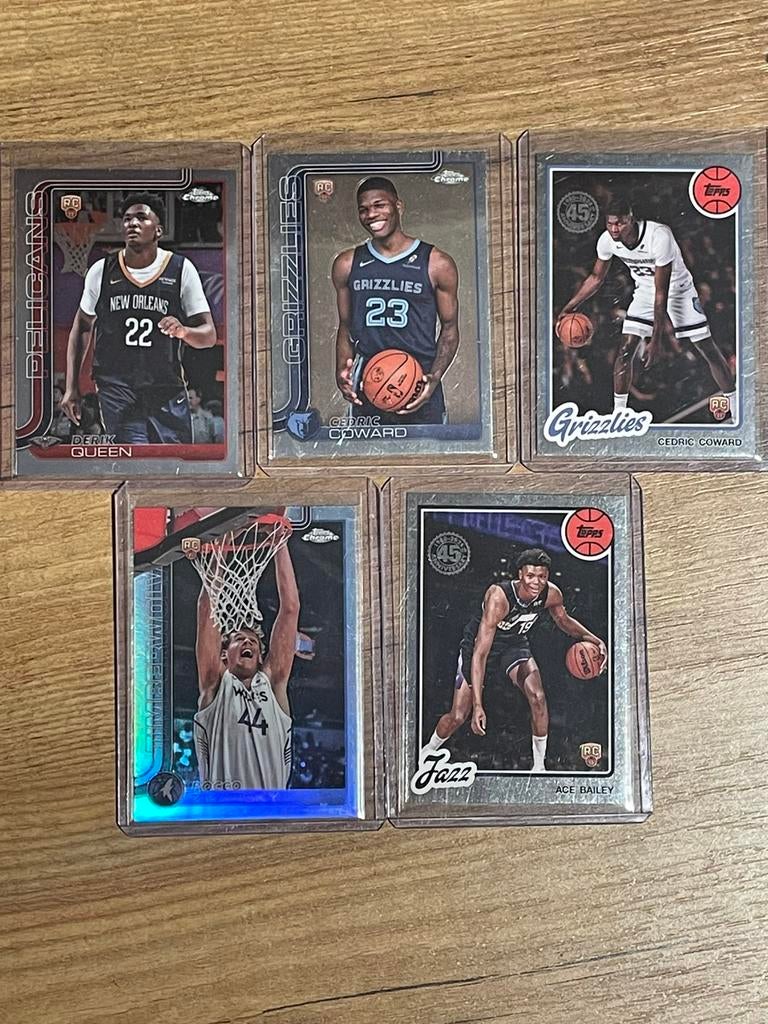Topps Chrome Coward Bailey Queen Zikarsky, Ophalen of Verzenden, Nieuw, Meerdere plaatjes