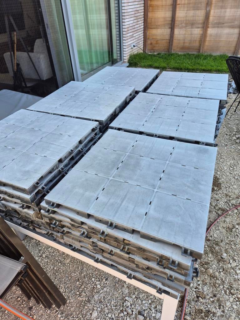 Modulaire plastic vloer (zeer stevig), Doe-het-zelf en Bouw, Platen en Panelen, Ophalen
