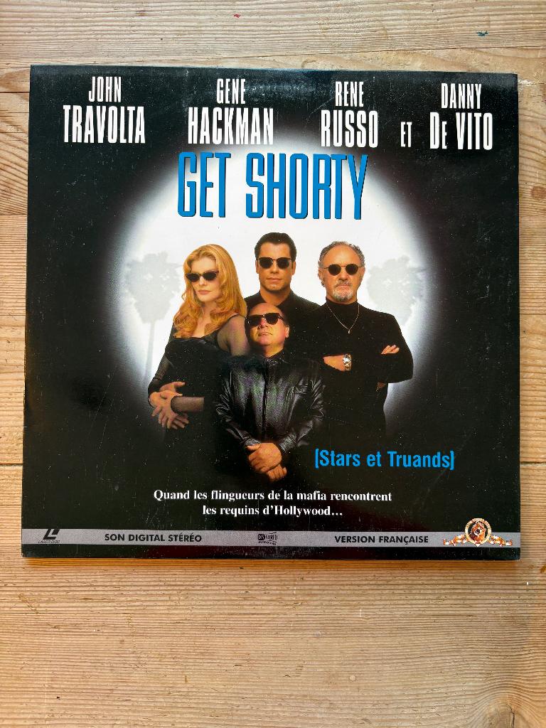 LaserDisc – Get Shorty, Enlèvement ou Envoi, Utilisé, Film