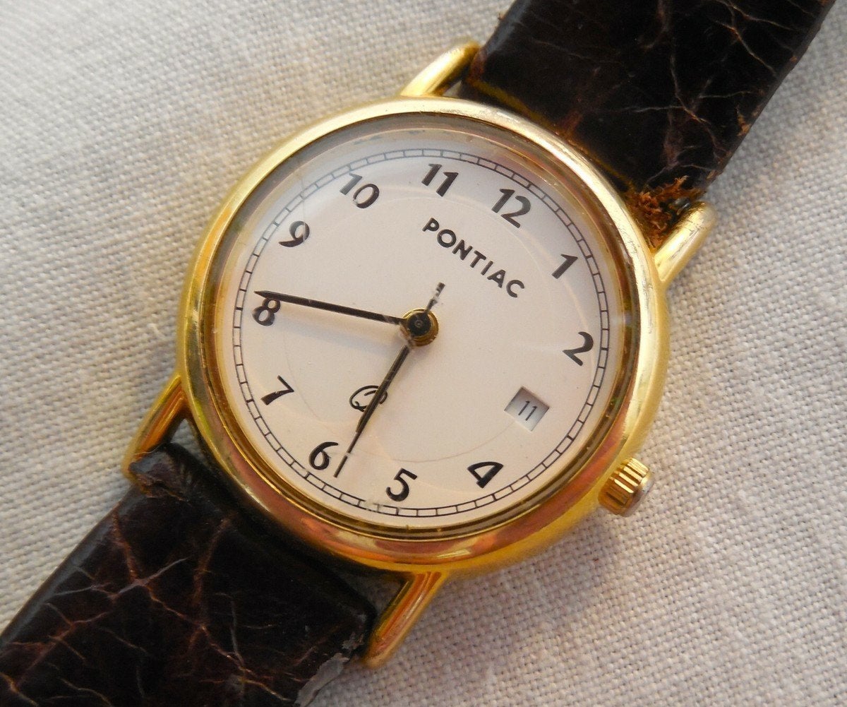 Montre PONTIAC Quartz DORE