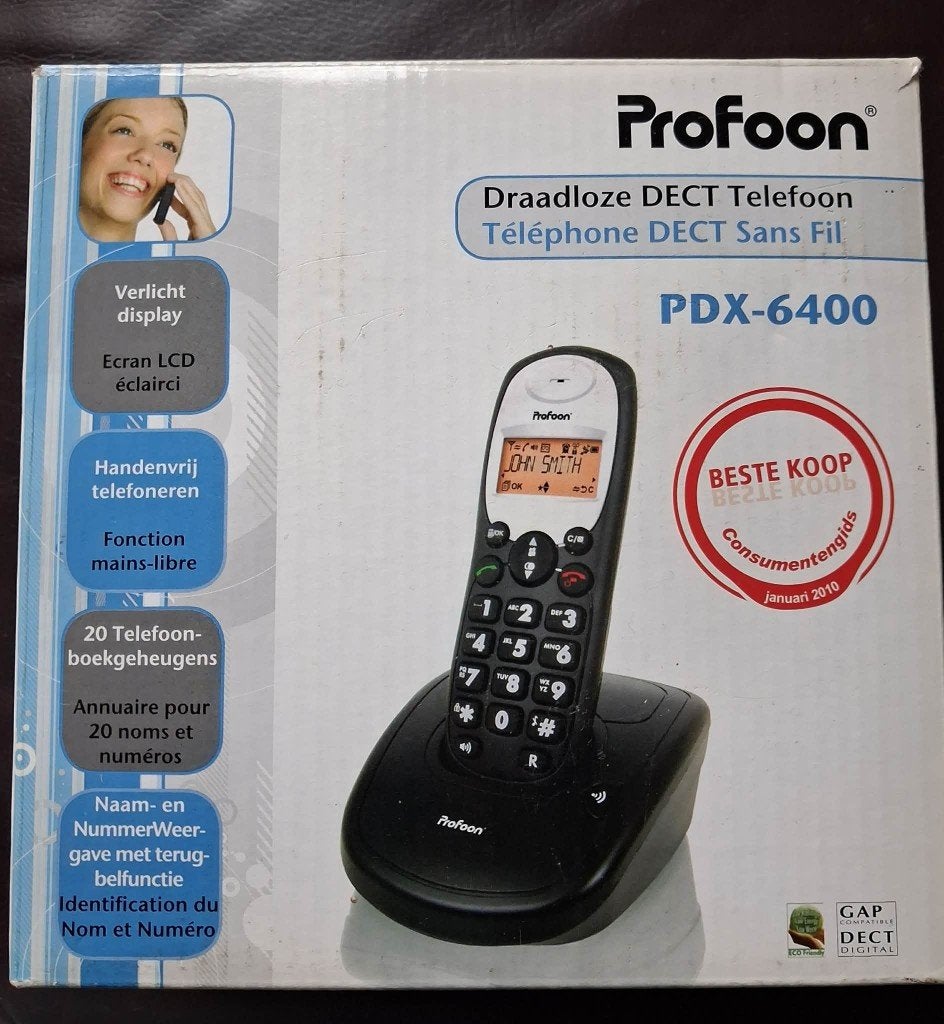 Draagbare telefoon, Enlèvement, Neuf, 1 combiné