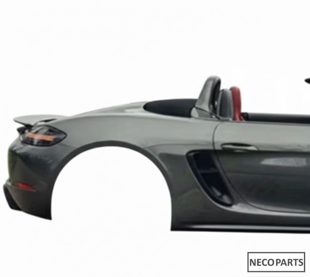 PORSCHE 981 982 BOXSTER CABRIO ACHTERSCHERM SNIJDEEL ACHTERK, Auto-onderdelen, Carrosserie, Achterklep, Porsche, Achter, Gebruikt