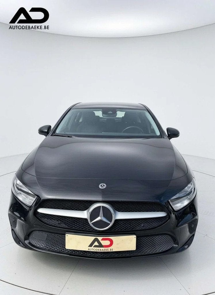 Mercedes-Benz A-CLASS 160 Benzine. Virtual cockpit / Cruise, Auto's, Stof, Gebruikt, 4 cilinders, Zwart