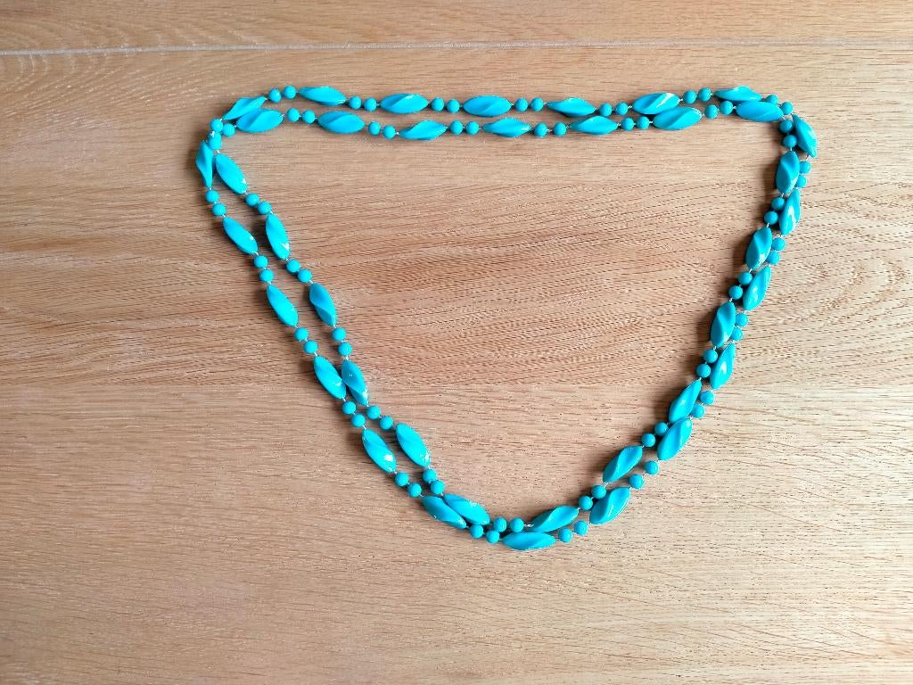 Halssnoeren, Bijoux, Sacs & Beauté, Colliers, Enlèvement ou Envoi, Comme neuf, Autres couleurs, Synthétique