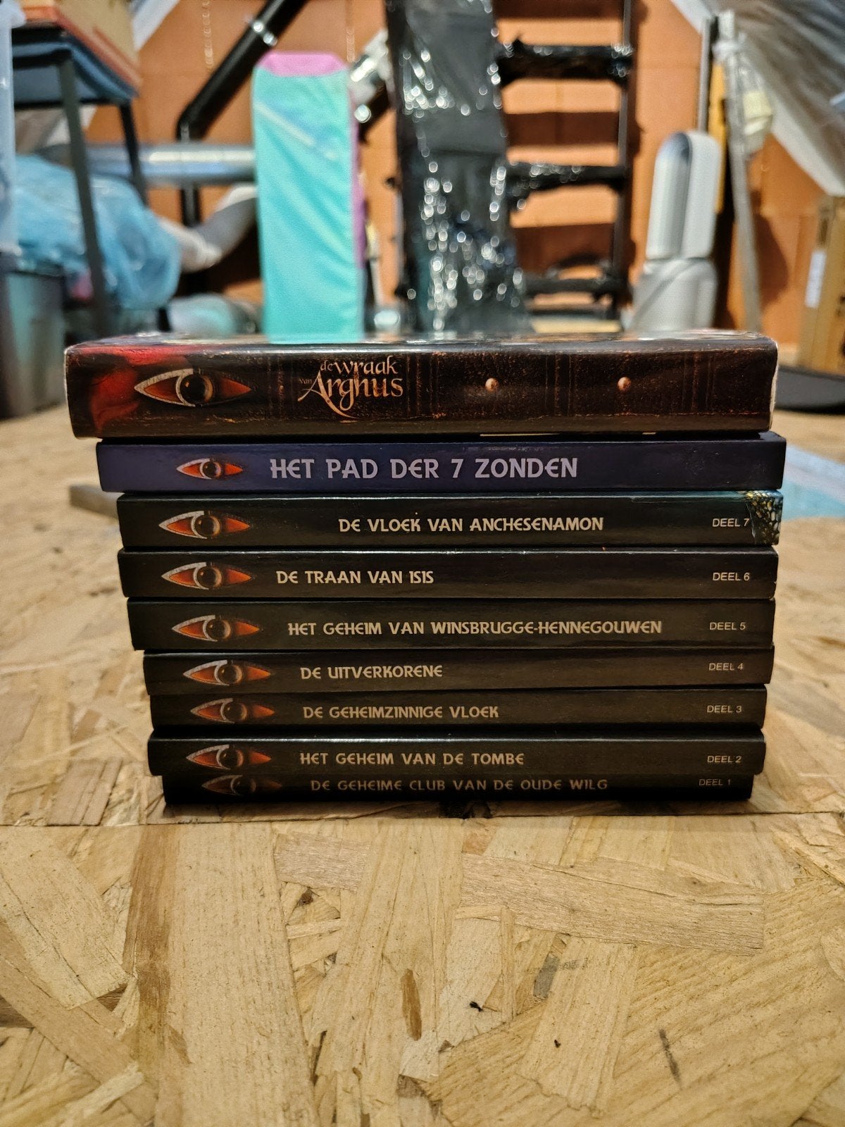Het Huis Anubis - complete boekencollectie, Boeken, Ophalen of Verzenden, Zo goed als nieuw, Complete serie
