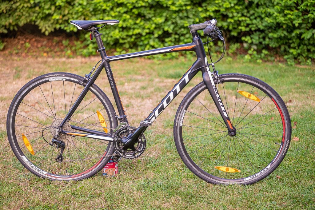 Vélo route Speedster Scott, Vélos & Vélomoteurs, Autres marques, Frein sur jante, Comme neuf, Enlèvement