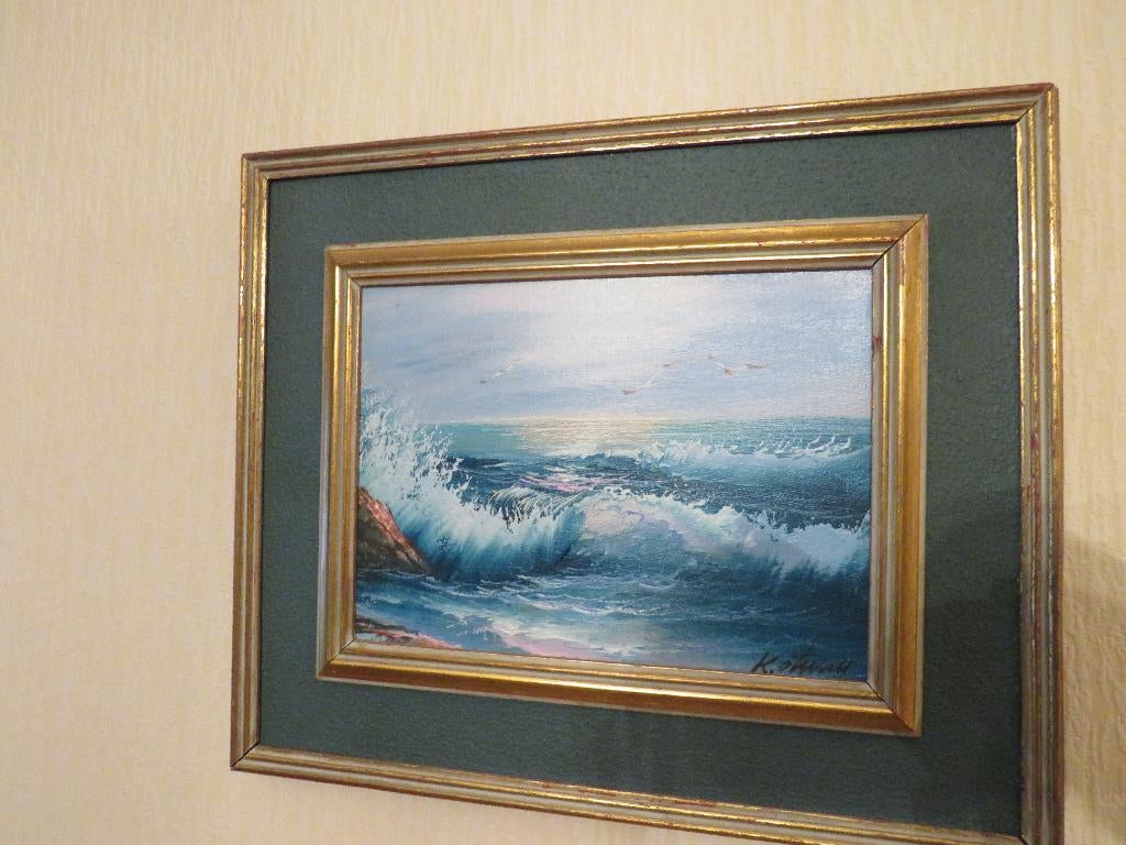 Schilderij zee, Ophalen, Schilderij
