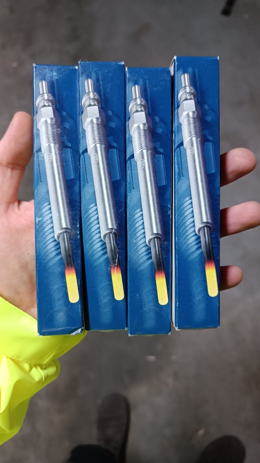4 x Potloodkaars met voorverwarming (Bosch), Ophalen of Verzenden, Nieuw, Universele onderdelen