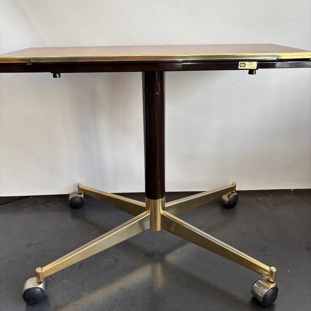 Origineel vintage Erard roltafeltje – goud & hout, Ophalen, Zo goed als nieuw, Overige materialen, Vintage