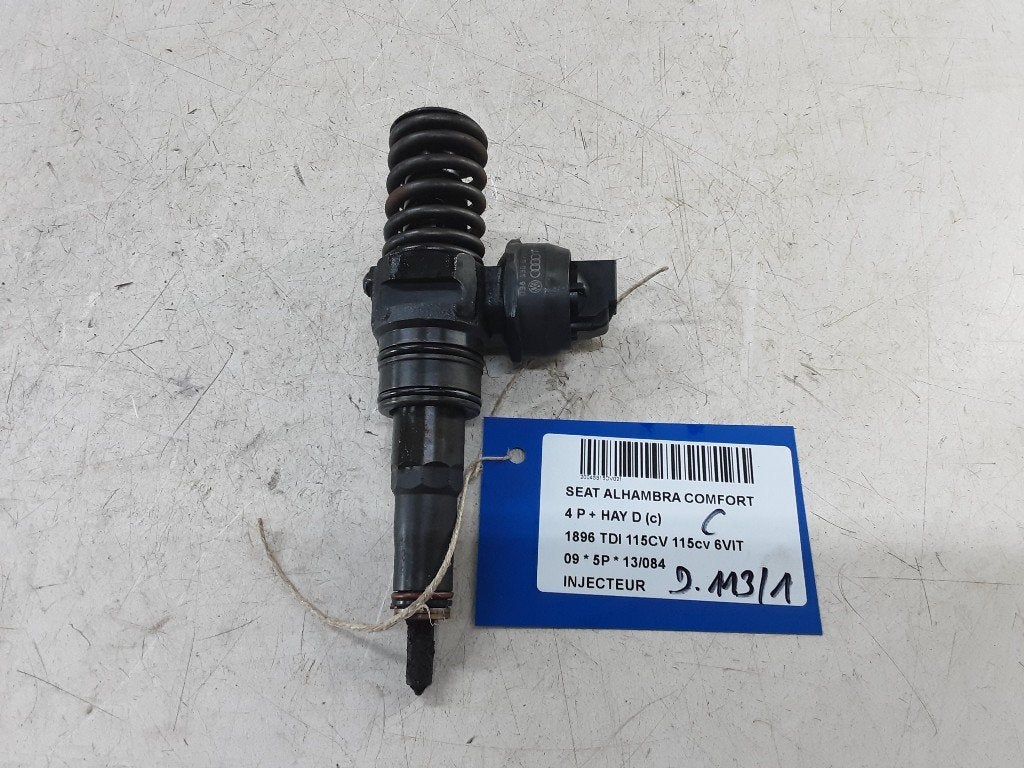 INJECTEUR Seat Alhambra (7V8 / 9) (038130073BPCT), Mevr. I. Hauben, Utilisé, Rue de l'Espoir 34 34
4030  GRIVEGNÉE, BE, Info@Collignon.be