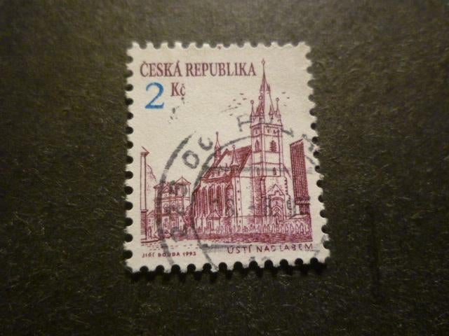 Tsjechië/Tchéquie 1993 Mi 13(o) Gestempeld/Oblitéré, Verzenden