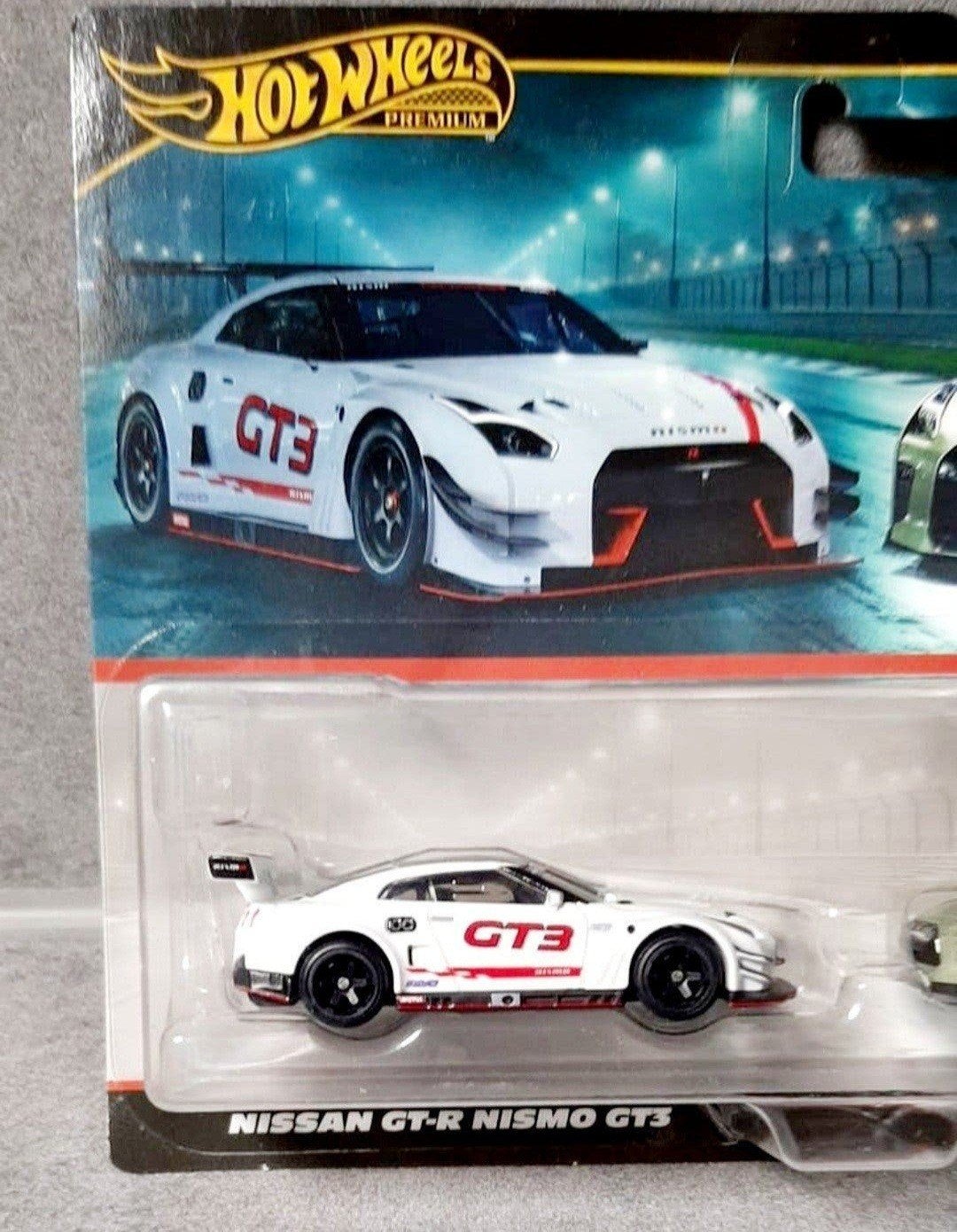 Hotwheels Premium/Nissan GT-R Nismo GT3 & Nissan GT-R (R35), Enlèvement ou Envoi, Neuf, Voiture
