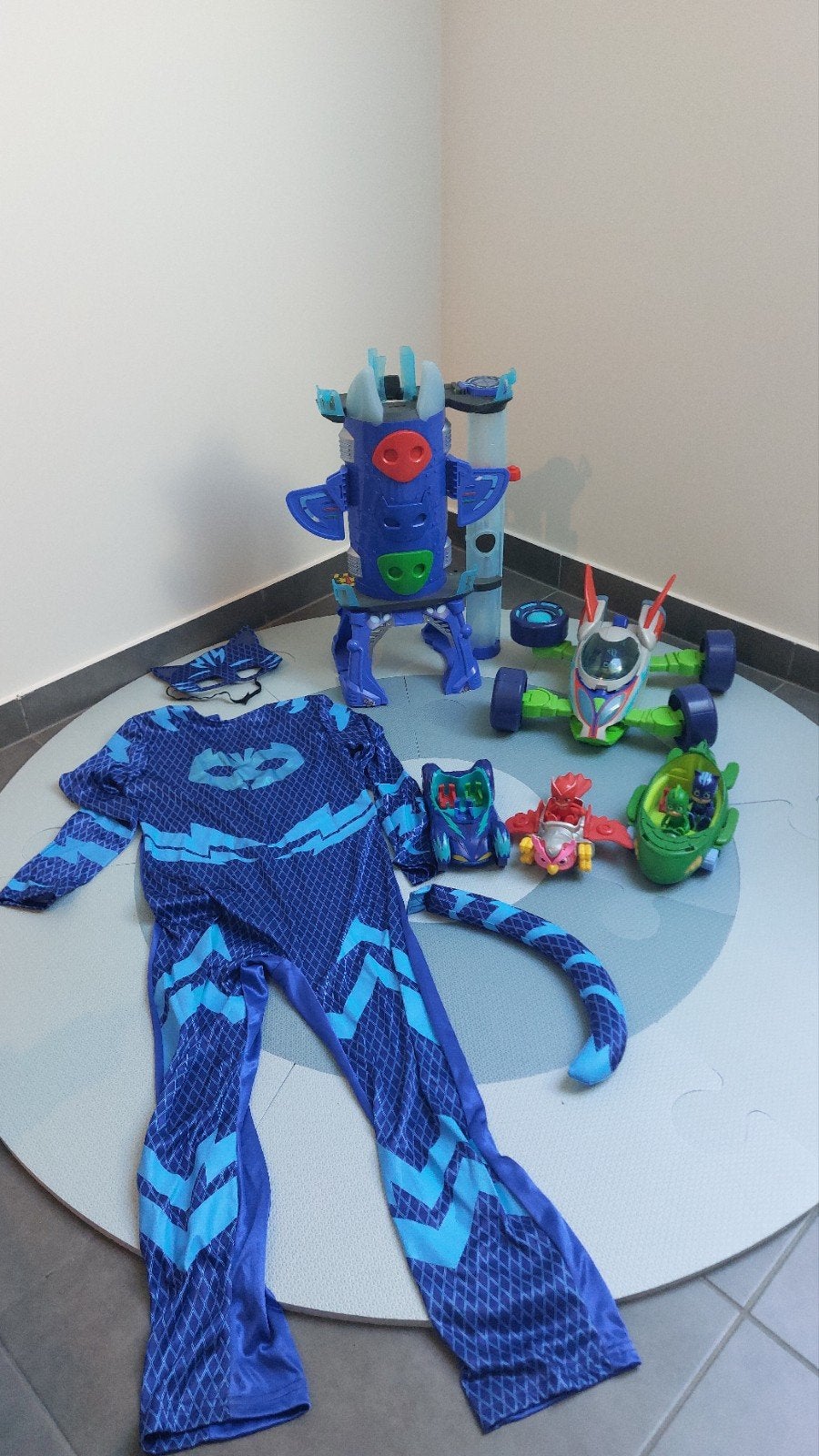 Pj Masks pakket, Ophalen