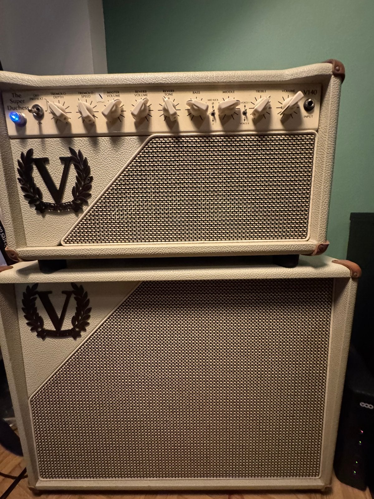 Victory V140 Super Duchess + Matching 1x12 Wide Cab, Muziek en Instrumenten, Versterkers | Bas en Gitaar, Ophalen, Zo goed als nieuw