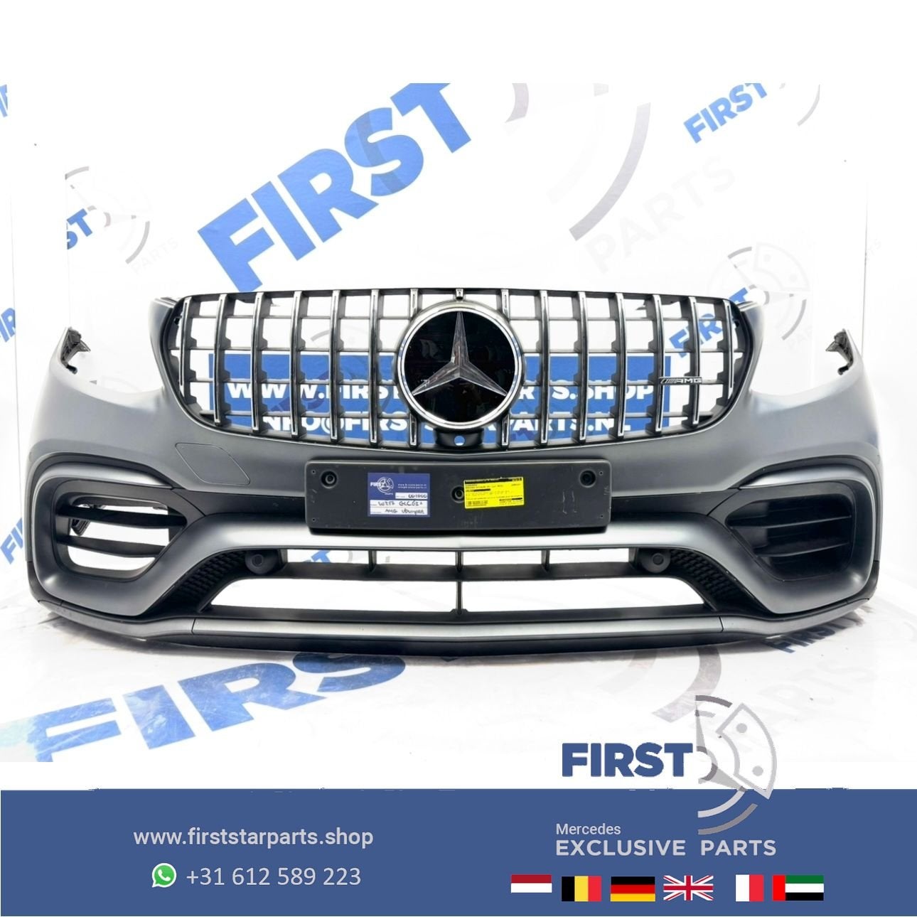 X253 C253 GLC BUMPER AMG VOORBUMPER GLC63 W253 COMPLEET A253, Utilisé, -, Avant, -