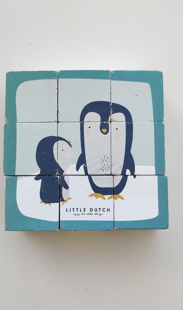 Little Dutch blokkenpuzzel, Enlèvement ou Envoi, 2 à 4 ans, Utilisé, Moins de 10 pièces