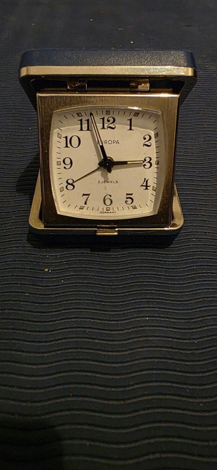 Vintage Europa 2 Jewels reiswekker - Duitsland, Elektronische apparatuur, Wekkers, Ophalen