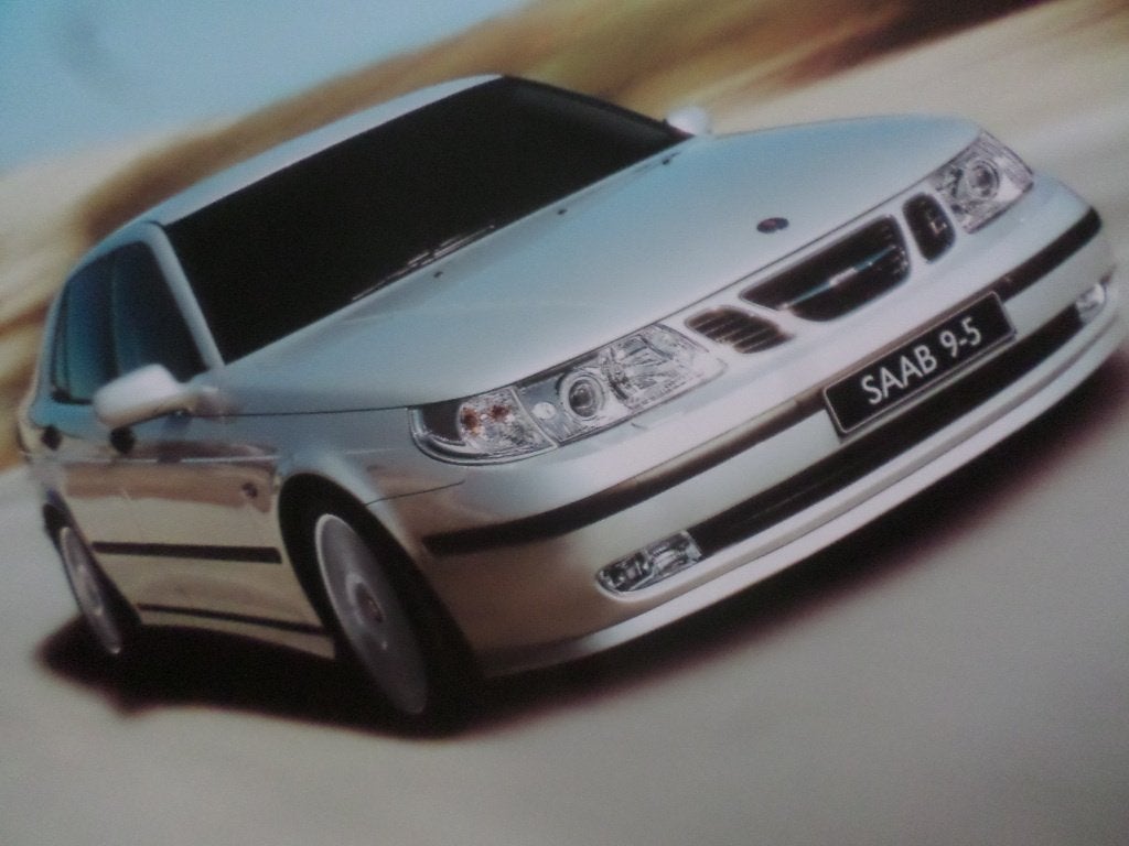 Brochure de la berline Saab 95 9 5, Enlèvement ou Envoi