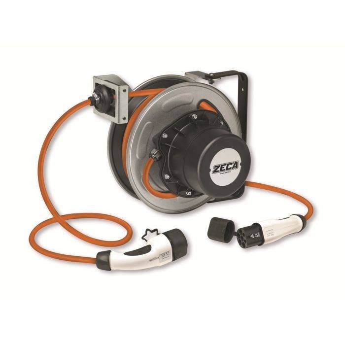 Zeca Kabelveerhaspel EV laadkabel 7 + 1 m Single fa – EV6322, Ophalen, Nieuw