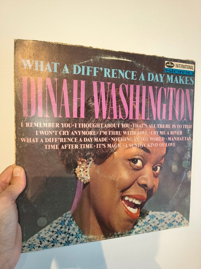 Vinyl lp Dinah wachington, CD & DVD, Vinyles Singles, LP, Enlèvement ou Envoi, Autres formats, Autres genres
