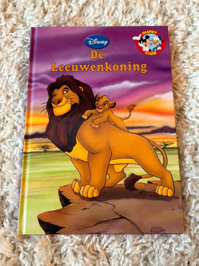 Disney club met CD - De leeuwenkoning, Boeken, Ophalen of Verzenden, Gelezen, Jongen of Meisje, Fictie algemeen