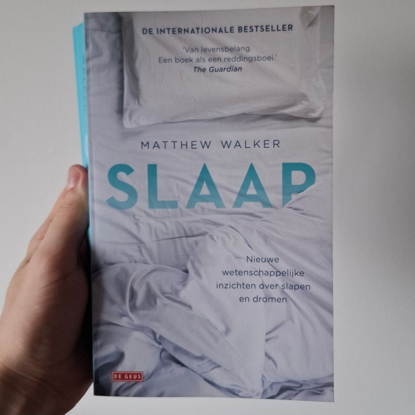 Slaap - Matthew Walker, Enlèvement ou Envoi