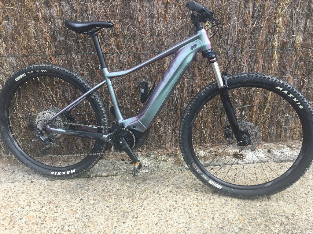 ELECTRISCHE MOUNTAINBIKE LIV-GIANT, Ophalen, Zo goed als nieuw, 50 km per accu of meer, Giant