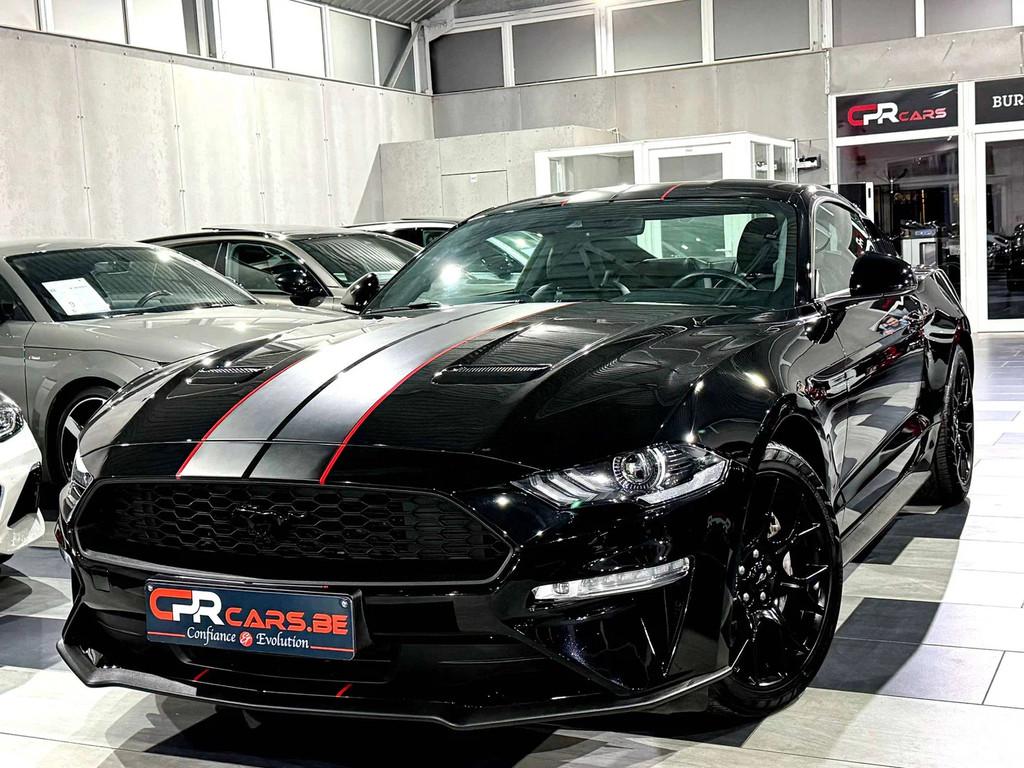 Ford Mustang 2.3 EcoBoost Etat Neuf Full Hist. (bj 2019), 4 zetels, 4 cilinders, Leder, Bedrijf