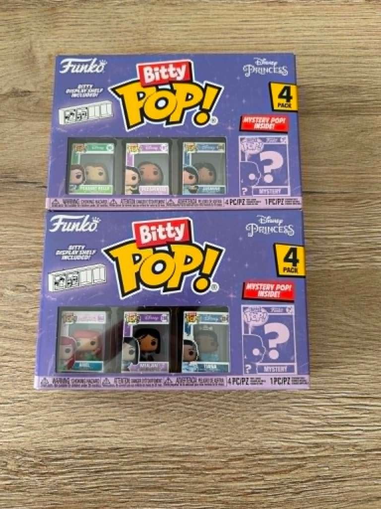 Ensemble de deux : Funko Bitty Pop Disney Princess, Ophalen, Nieuw, Overige typen