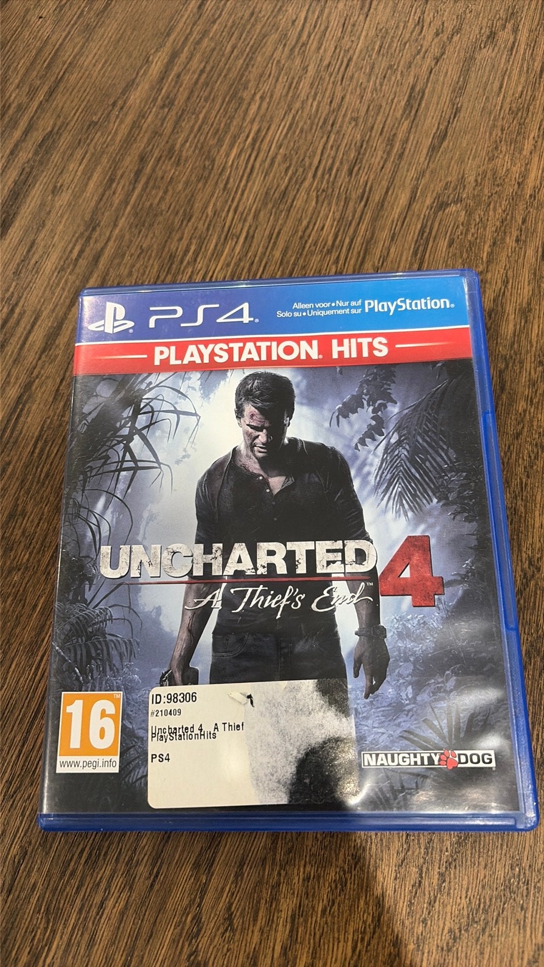 Uncharted 4, Consoles de jeu & Jeux vidéo, Enlèvement ou Envoi, Comme neuf