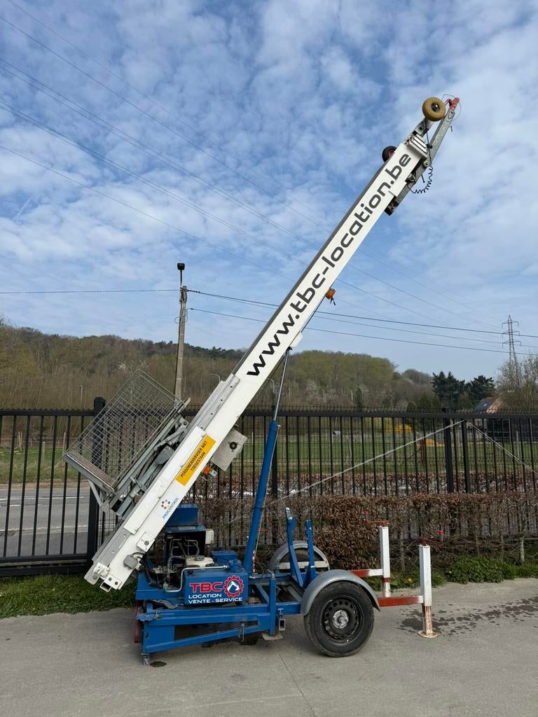 Monte charge, Articles professionnels, Enlèvement