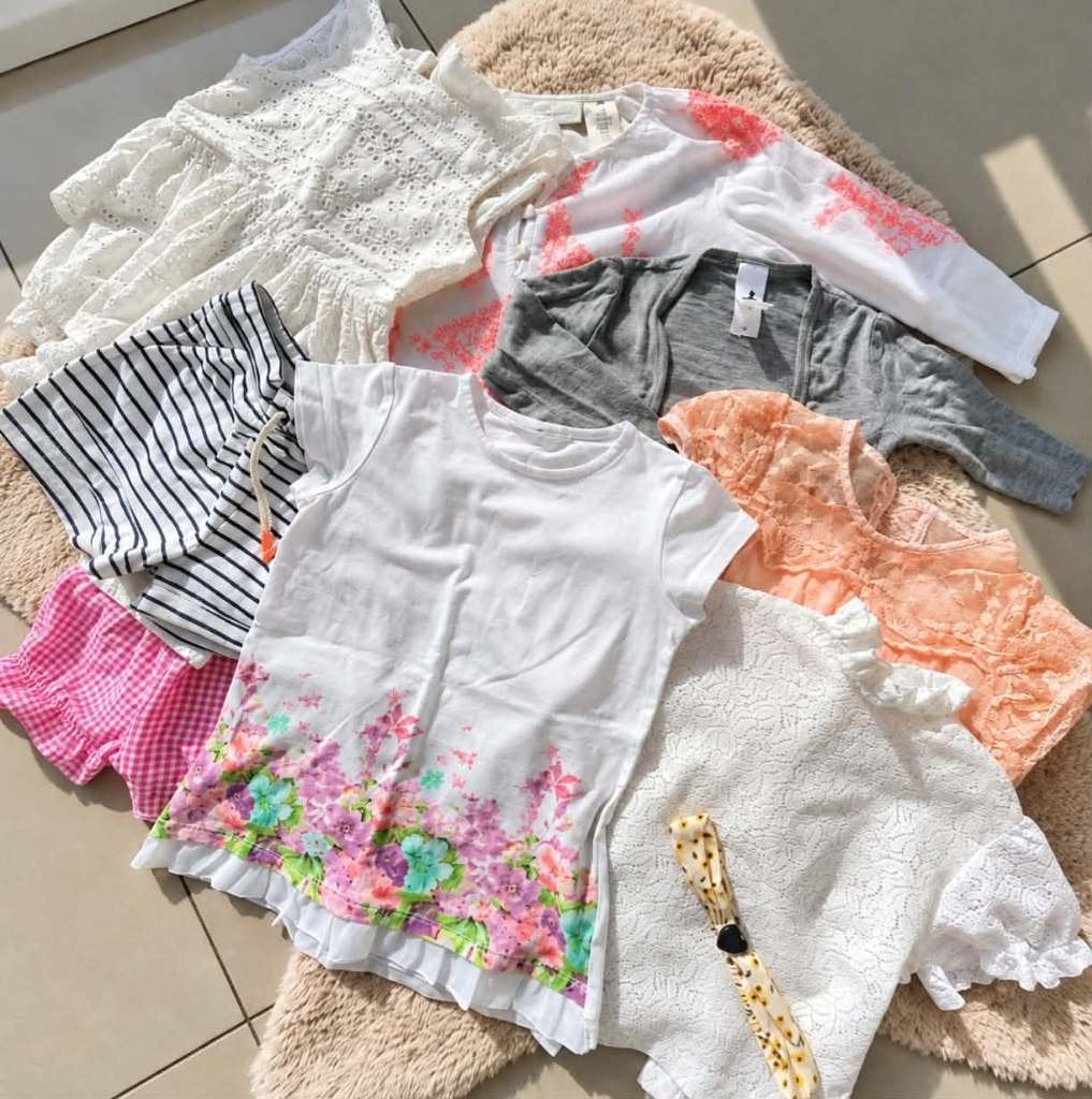 Lot 9 Vêtement Fille 2-3 Ans Printemps Eté +bandeau offert, Enlèvement ou Envoi, Comme neuf, Taille 98
