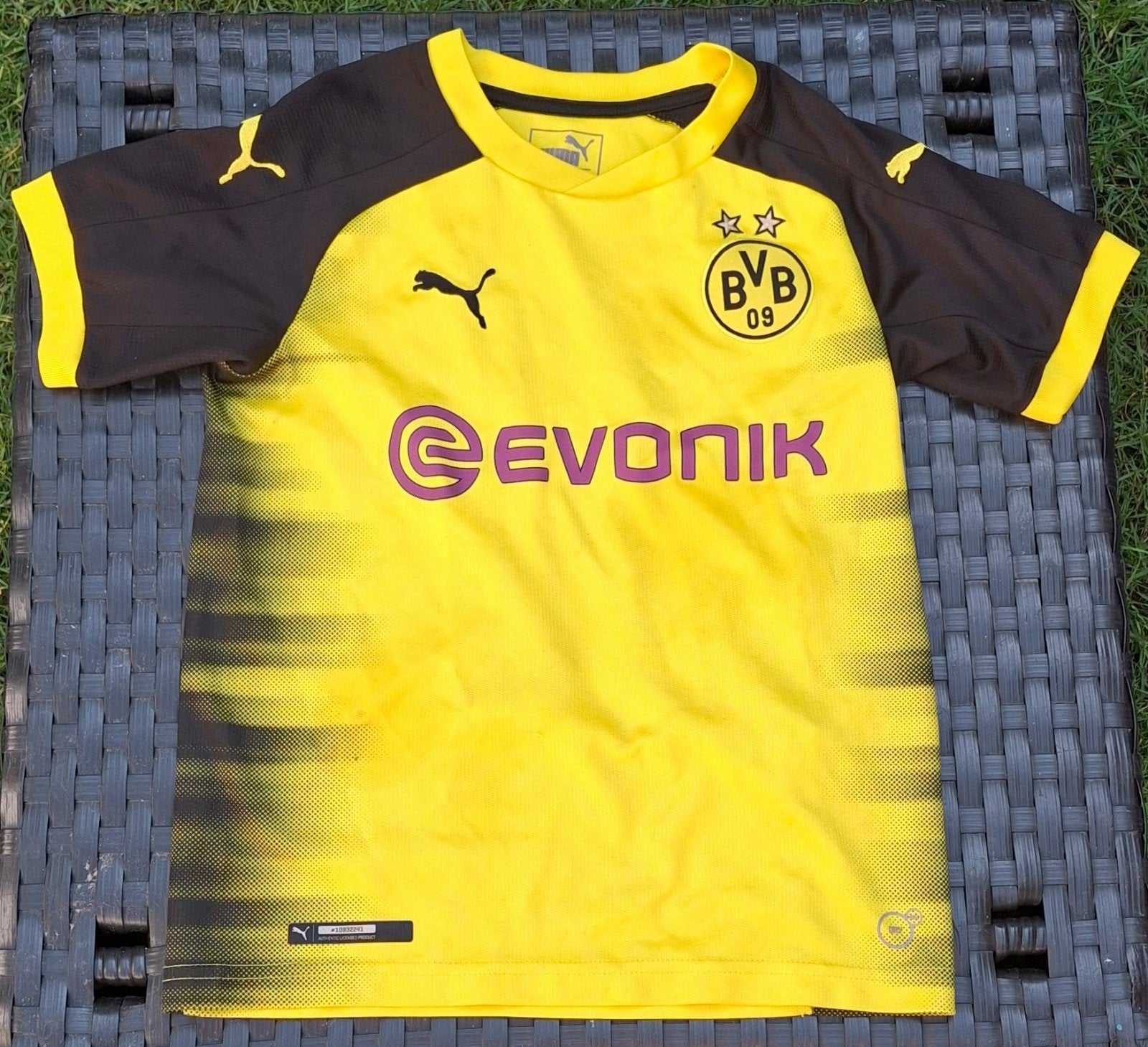 Voetbalshirt Puma Borussia - Dortmund maat 120, Enlèvement ou Envoi