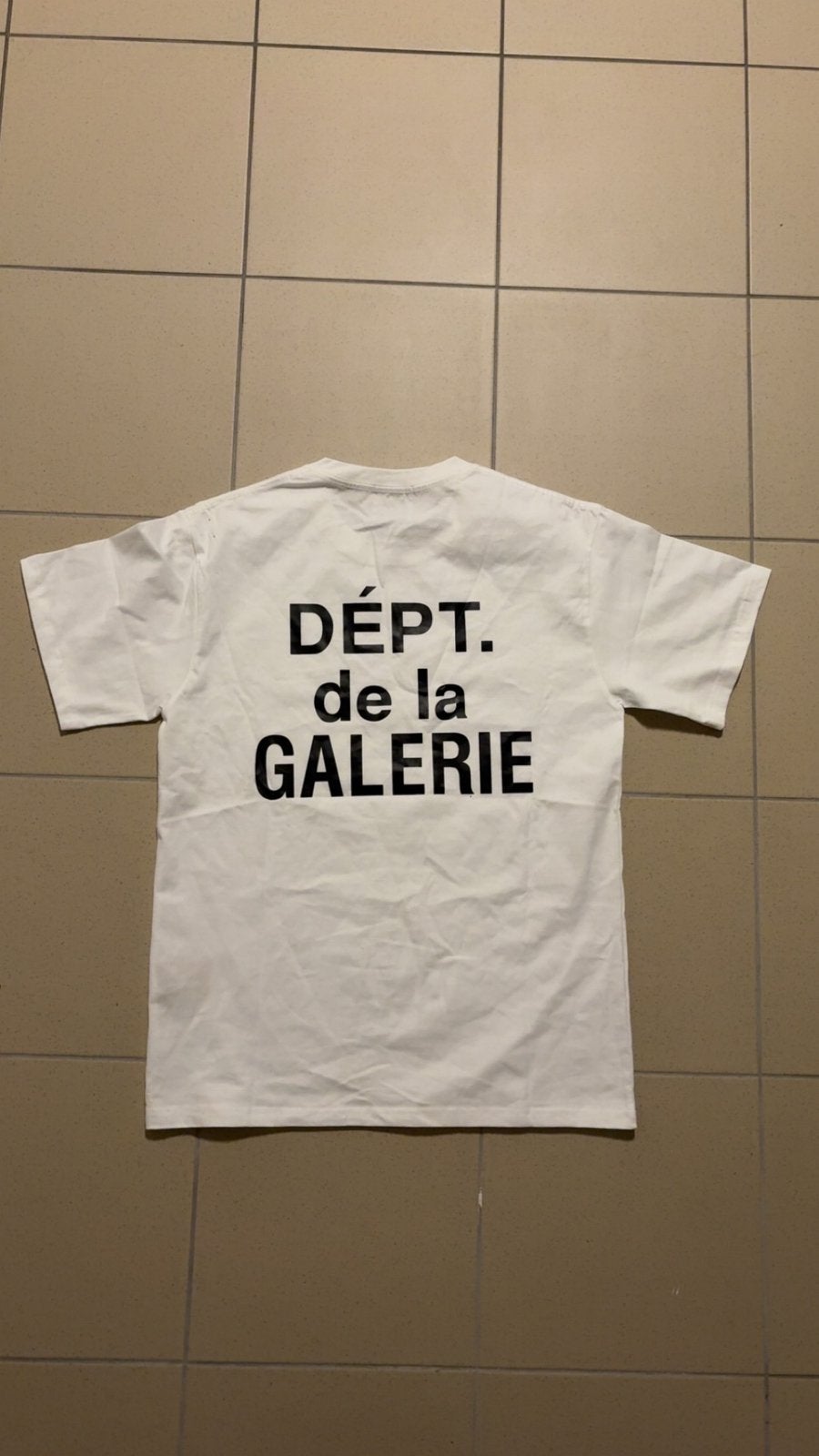 Dept de la galerie, Kleding | Heren, T-shirts, Ophalen of Verzenden, Zo goed als nieuw, Maat 48/50 (M), Wit