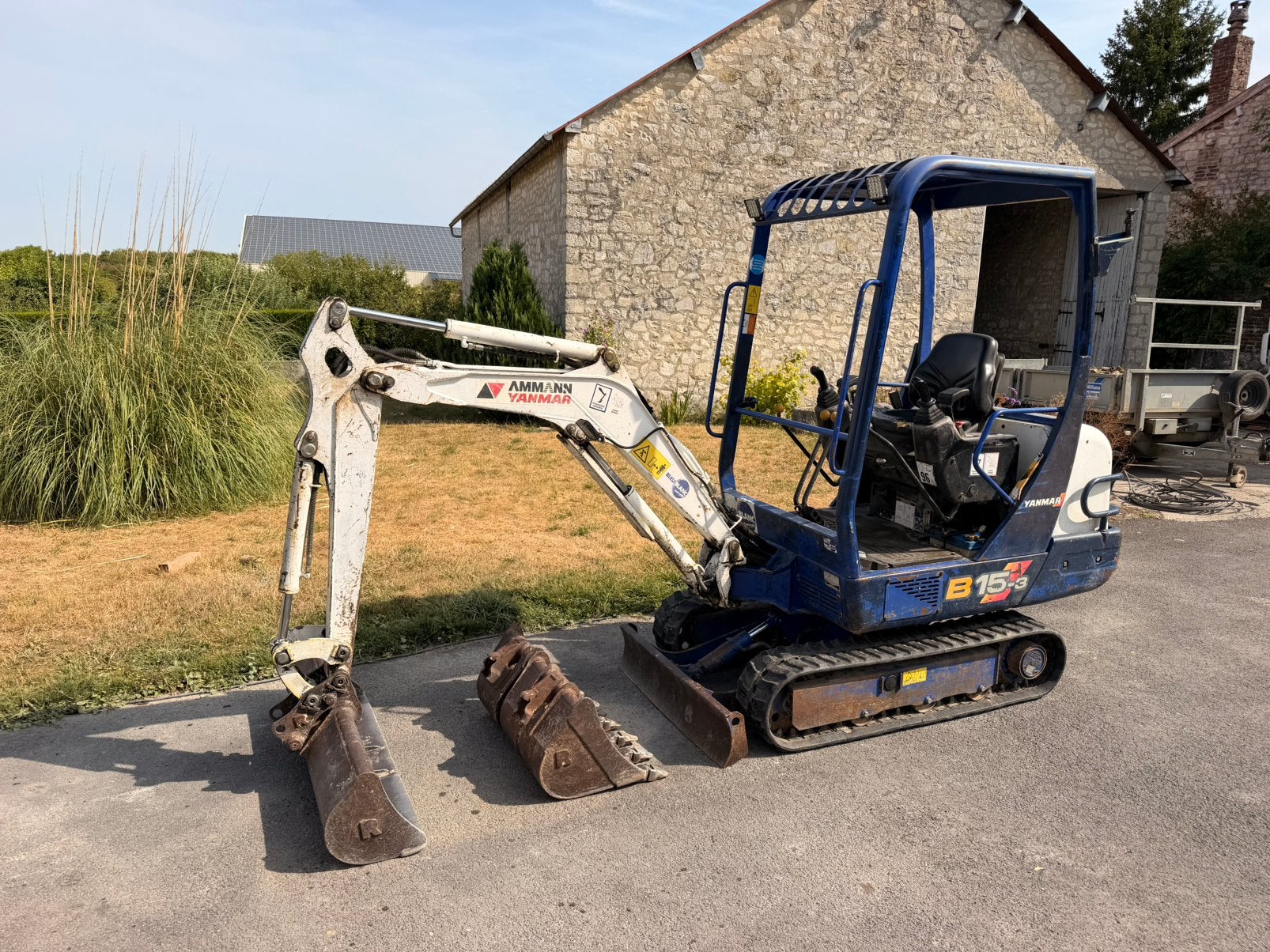 Mini pelle Yanmar 1t6, Enlèvement ou Envoi, Excavatrice