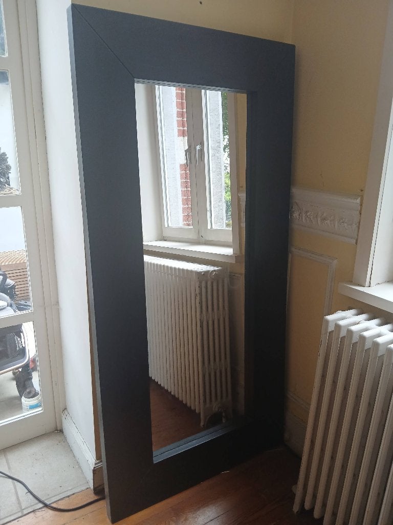 Grand miroir en bois 190/94, Maison & Meubles, Accessoires pour la Maison | Miroirs, Enlèvement
