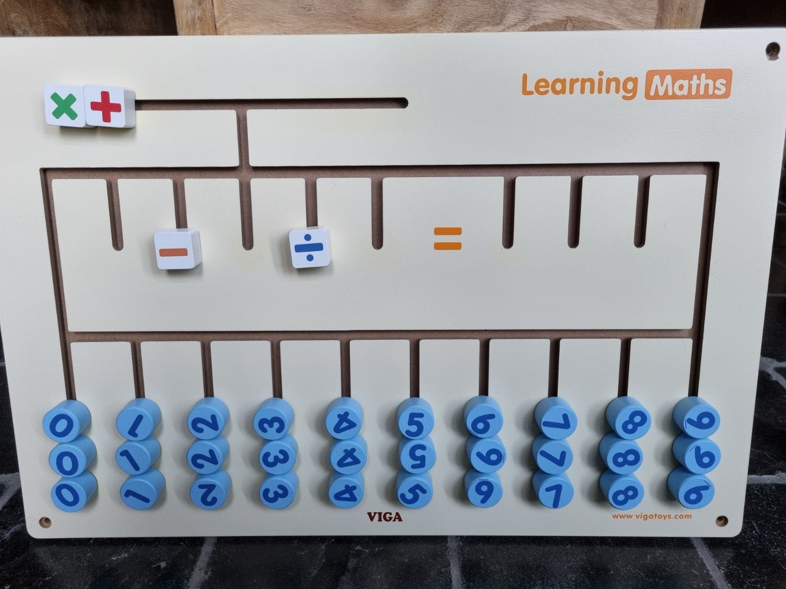 Rekenbord Viga Toys, Ophalen of Verzenden, Gebruikt, Rekenen