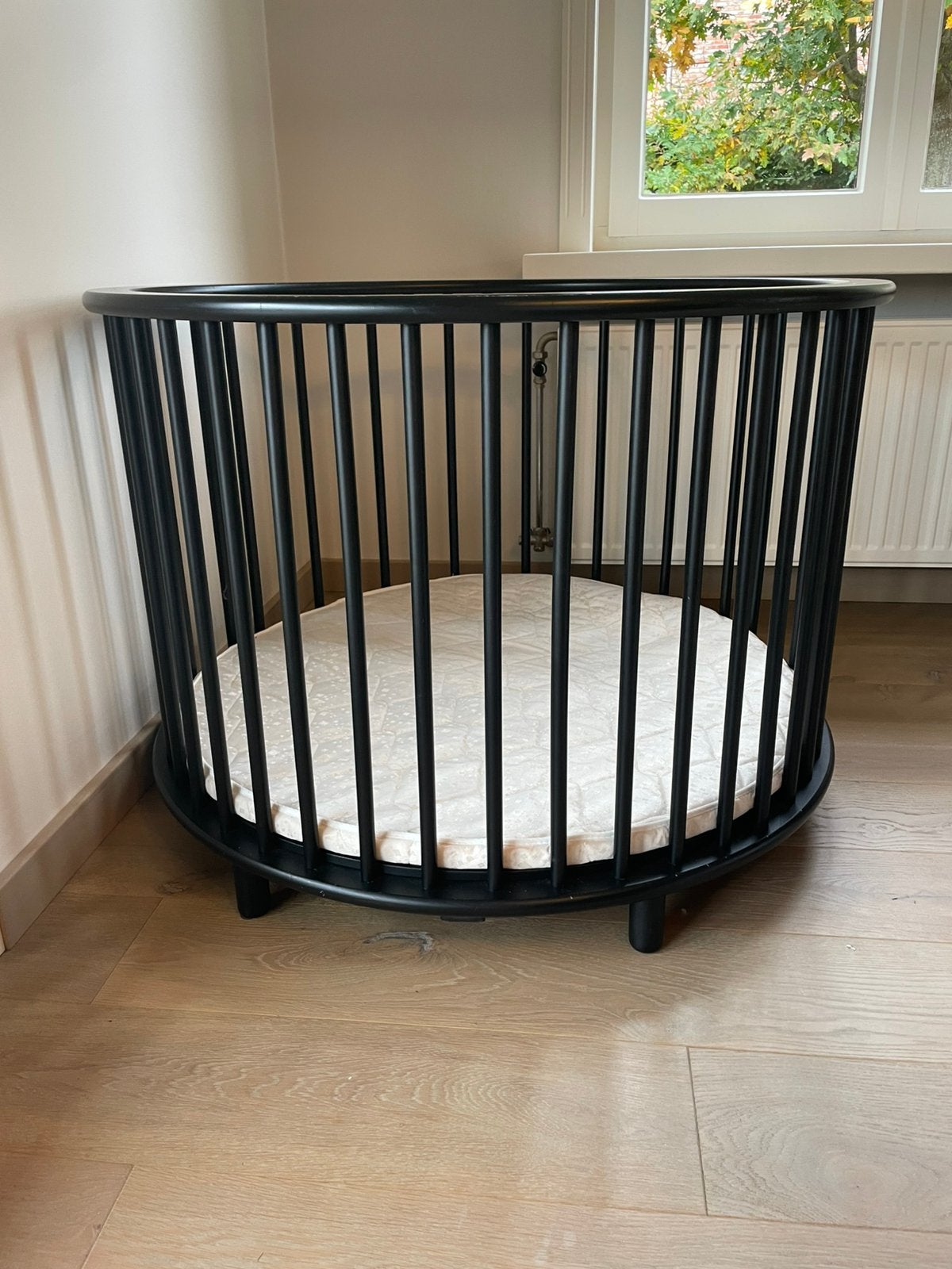 BOPITA ZWART ROND PARK, Kinderen en Baby's, Ophalen, Gebruikt, Rond, In hoogte verstelbaar
