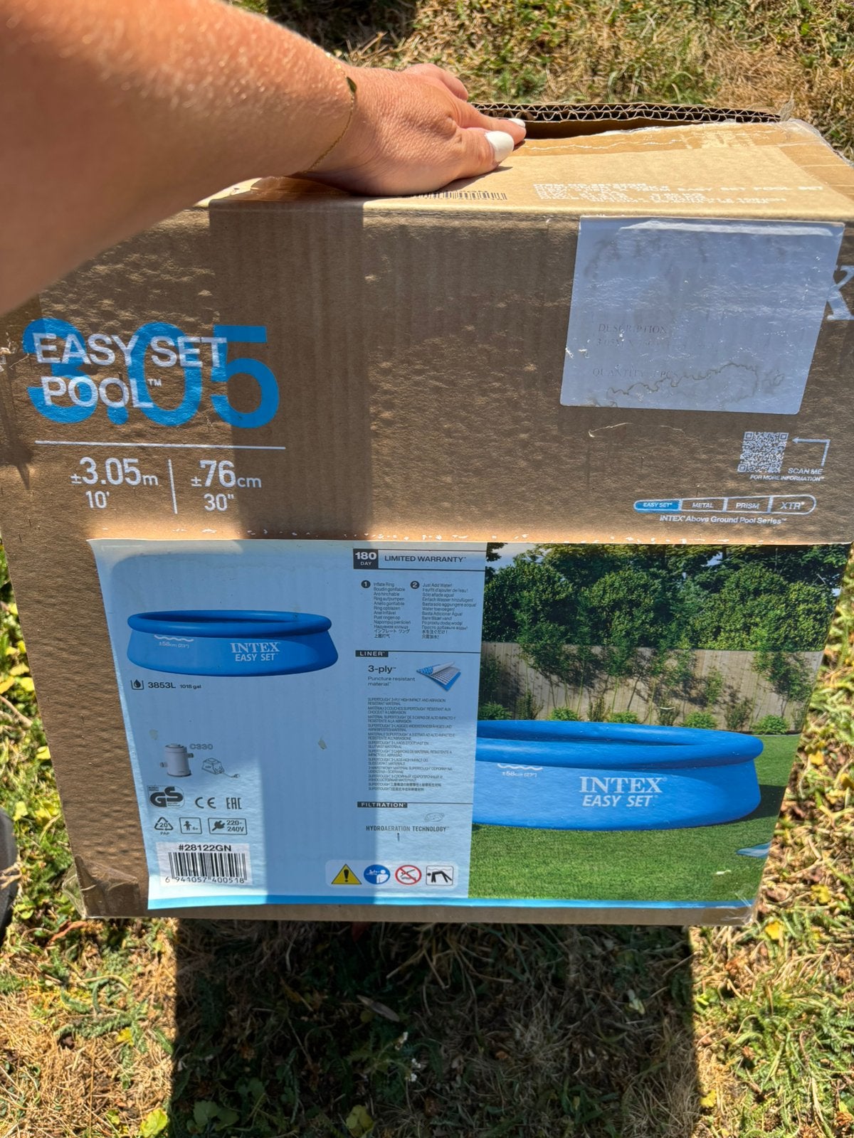 Système de filtration Intex Easy Set – NEUF, Enlèvement ou Envoi, Comme neuf