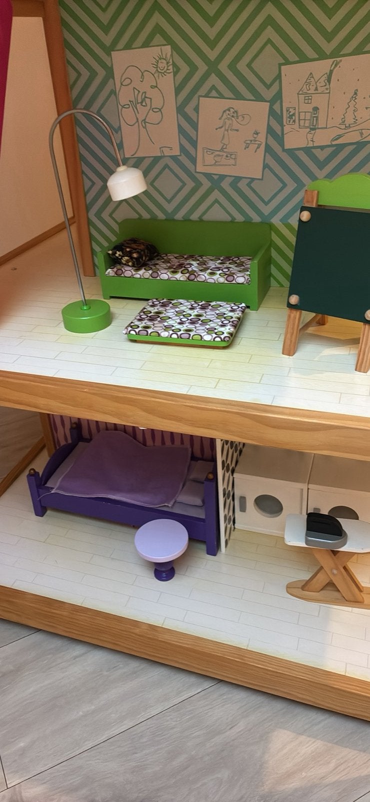 Poppenhuis kidicraft, Verzamelen, Ophalen, Zo goed als nieuw, Poppenhuis