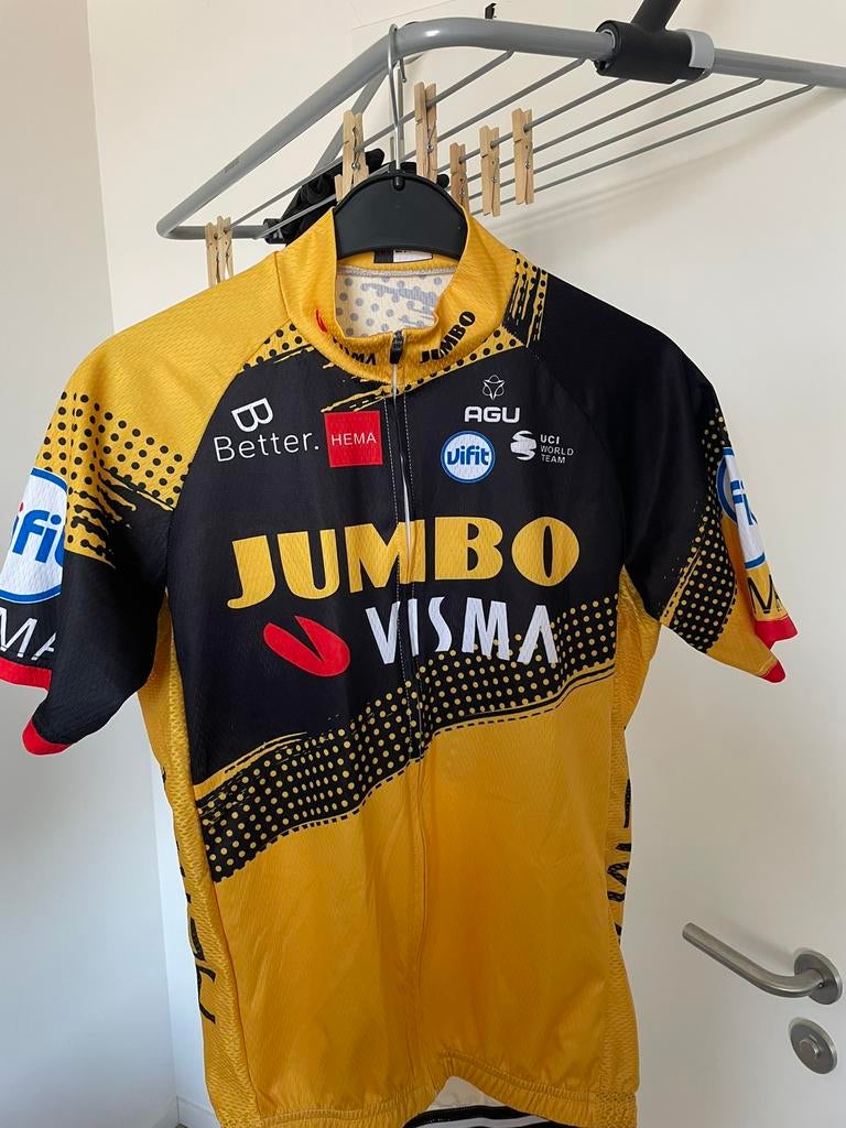 Jumbo visma wieleroutfit, Vélos & Vélomoteurs, Enlèvement, Comme neuf